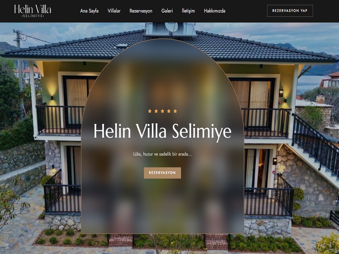Villa Kiralama Sistemi